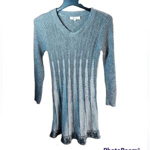 Aryeh Small rib sweater knit dress